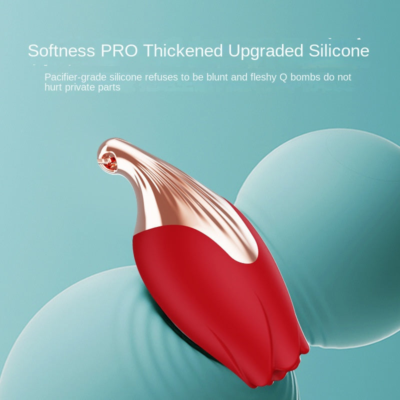 Rose Necklace Vibrator – Women’s Wearable Egg Adult Toy